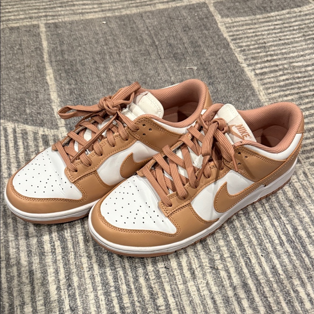 Nike Women's Dunks “Panda’s” in Rose Whisper